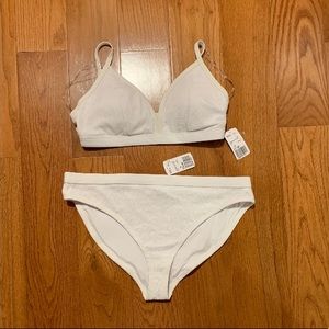 White plus bikini